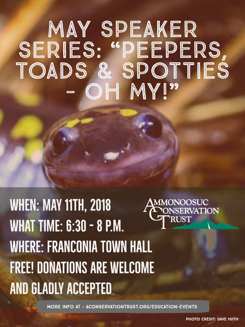 2018.05 Amphibians Talk Event Flyer