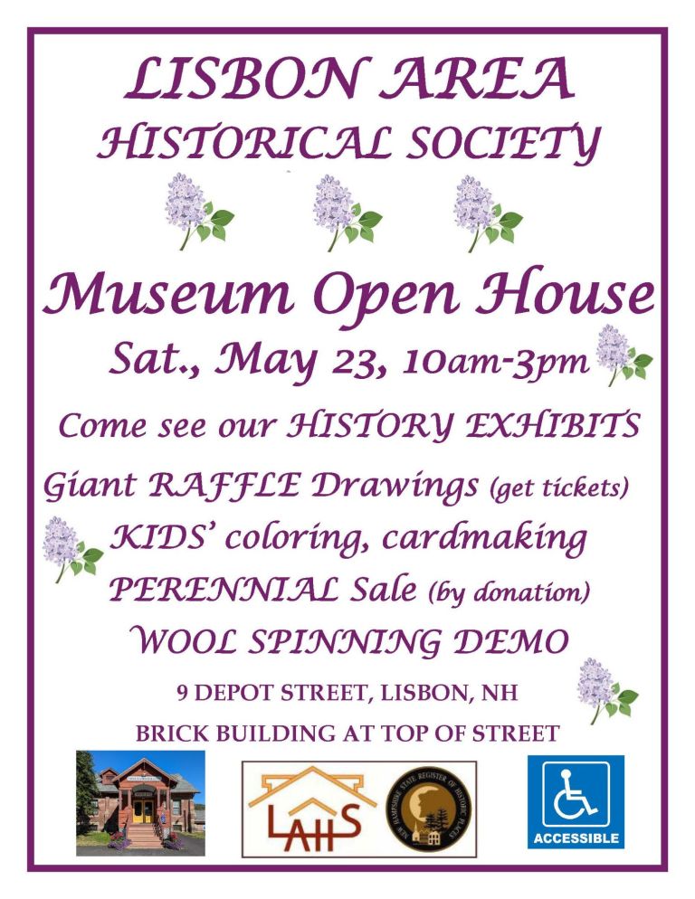 Museum Open House & Raffle | The Landaff Ledger